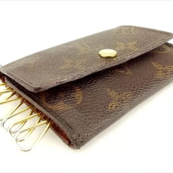 Louis Vuitton Key case Key holder Monogram Brown Monogram Authentic Used - Picture 6 of 7
